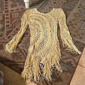 One size beach coverup